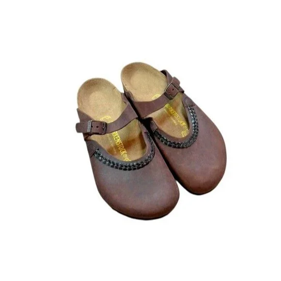 Birkenstock Rosemead Mule Clog Mary Jane Leather Womens EU 39 US 8.5 Sandal - Picture 2 of 9